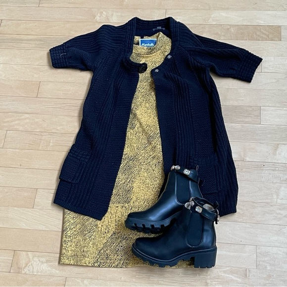 Apt. 9 Chunky Black Sweater/Coatigan - Size SMALL - Picture 2 of 4